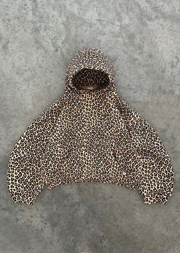 Noémie - Chic Sweat à Capuche Léopard