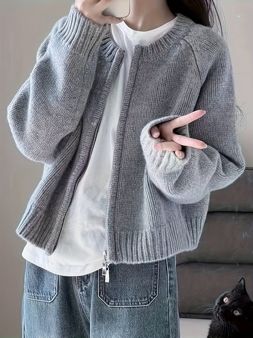 SOLÈNE™ | Cardigan Confortable et Multifonctionnel