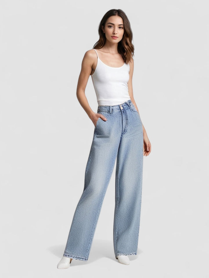 Lunara Paris | Jean Patchwork Détérioré