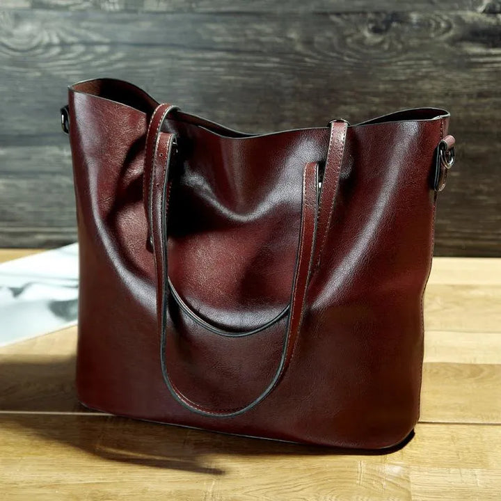 Clara® | Sac à main en cuir vintage