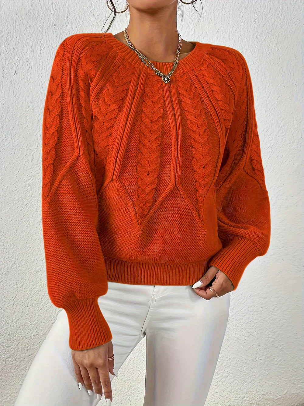 Nora™ | Pull Confortable en Maille