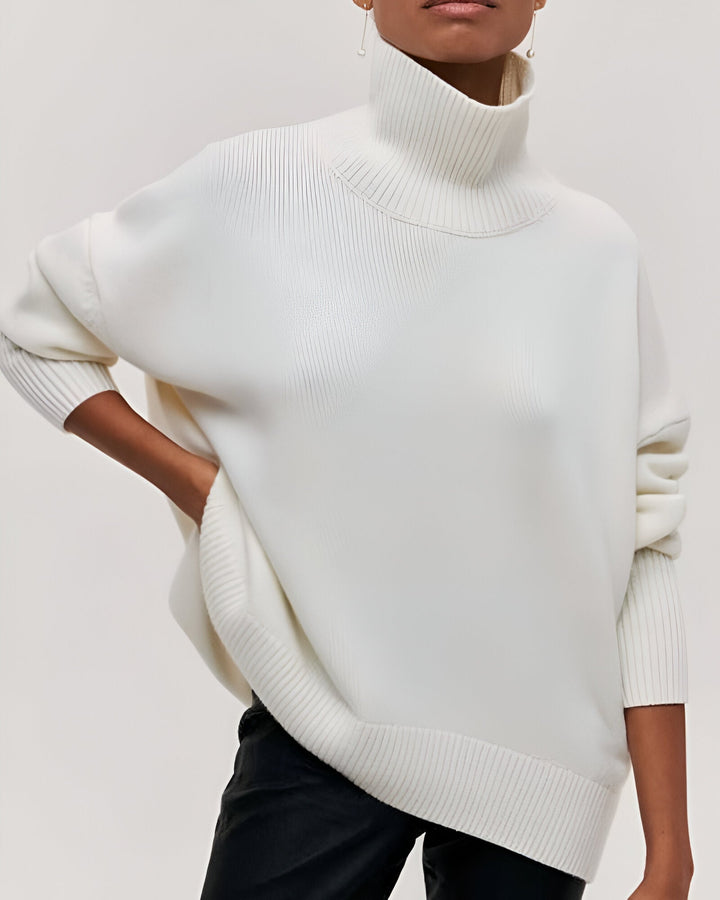 Liora™ | Pull Ample à Col Roulé