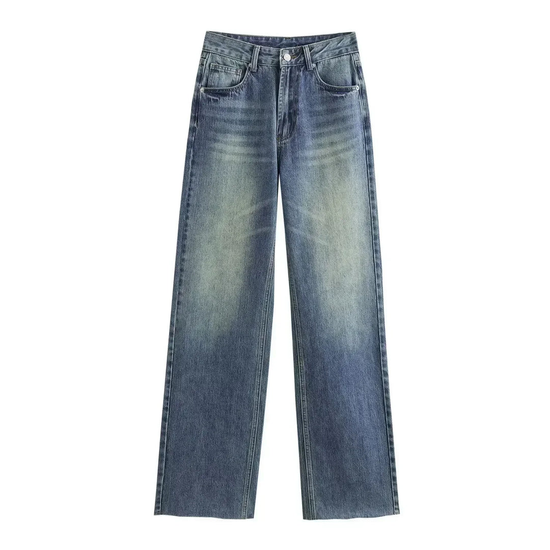Lunara Paris | Jean Large Effet Usé