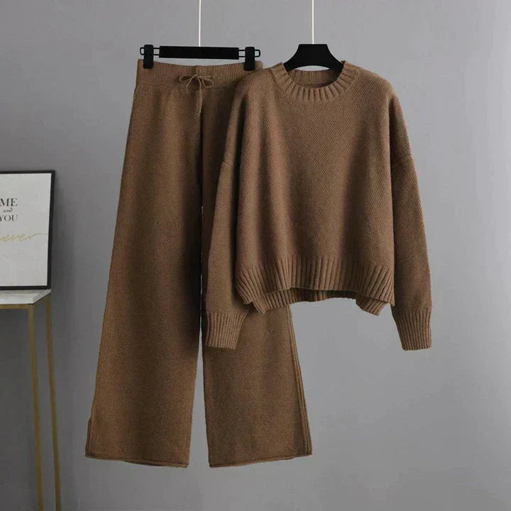 Cécile - Élégant Ensemble en Tricot