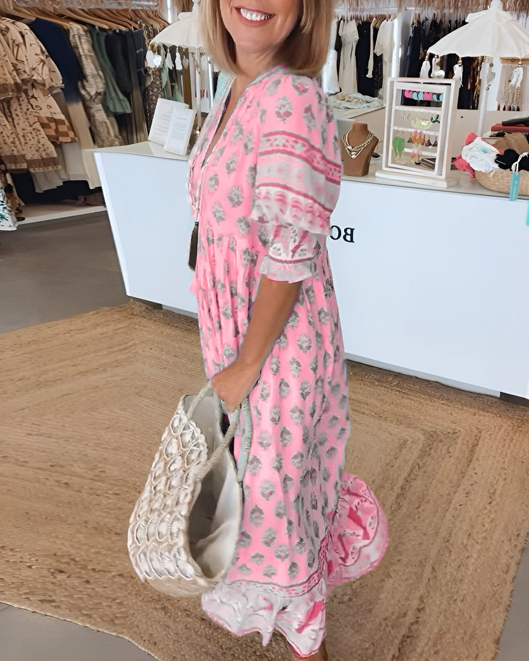 Bérénice™ | Robe d'Été Rayonnante